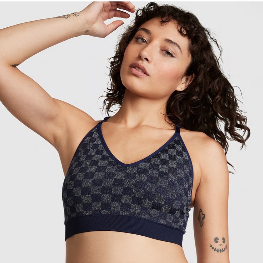 NWT Pink Seamless Sports Bra